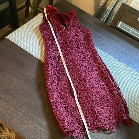 B. Darlin Sequin and Lace Dress - Picture 5 of 11